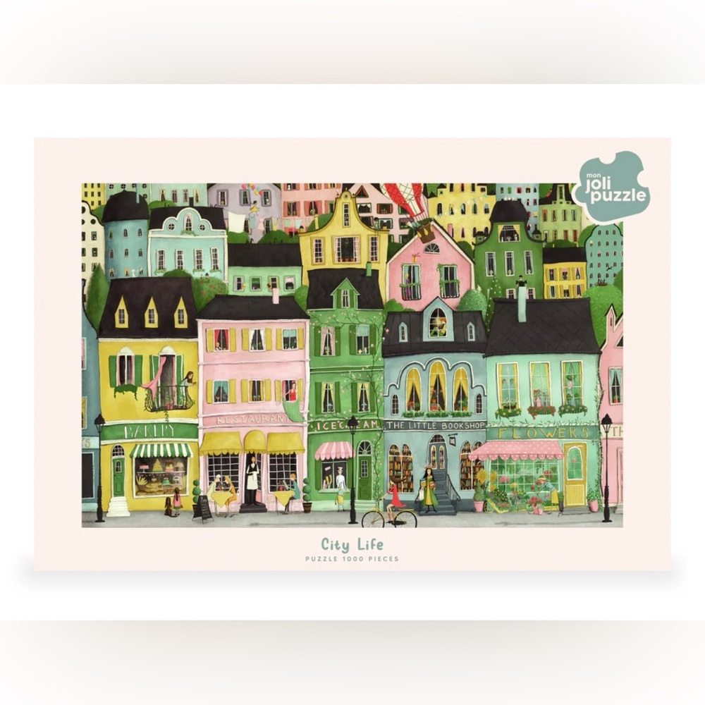 Mon Joli | City Life | 1,000 Piece Jigsaw Puzzle